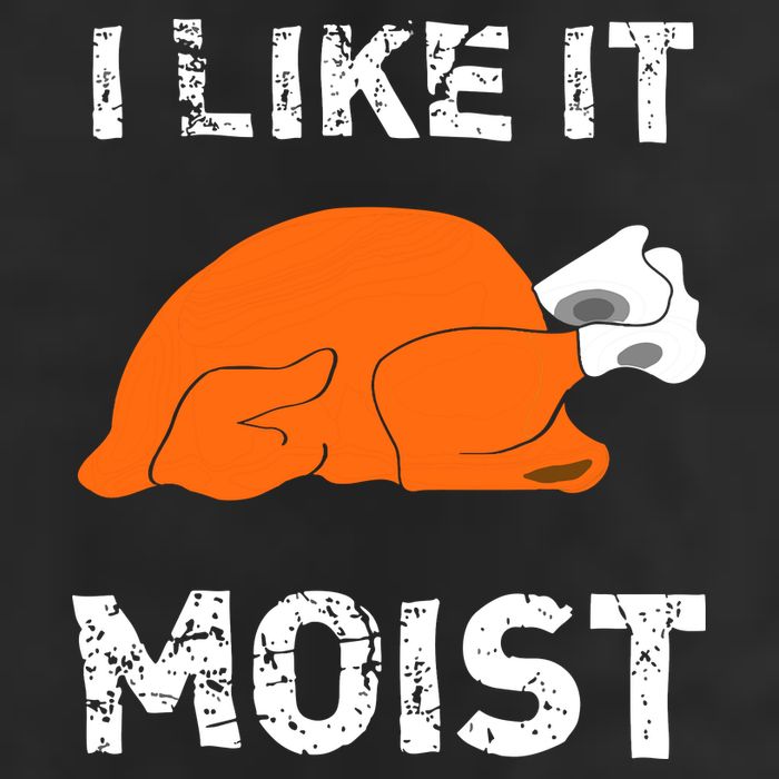 I Like It Moist Funny Turkey Thanksgiving Adult Drive Performance Visor
