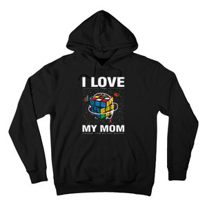 I Love It When My Mom Lets Me Solve Cubes Speedcubing Hoodie