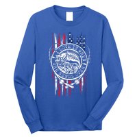 I Love It When She Bends Over Funny Fishing Usa Flag Gift Long Sleeve Shirt