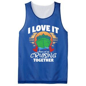 I Love It When Were Cruisin Together Gift Mesh Reversible Basketball Jersey Tank