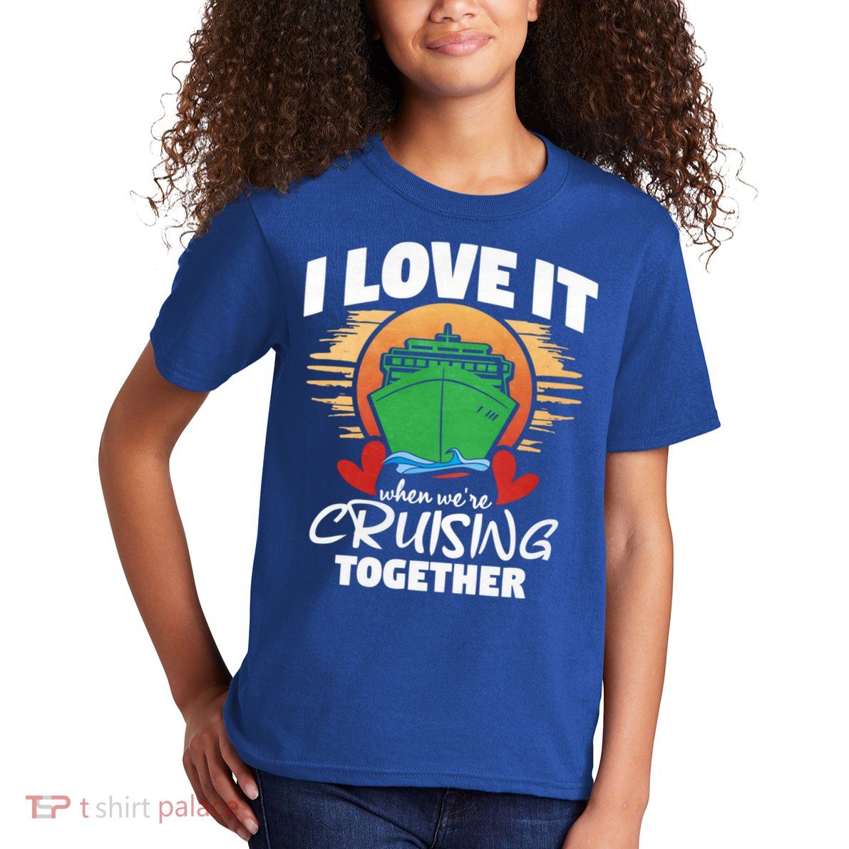 I Love It When Were Cruisin Together Gift Kids T-Shirt