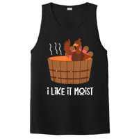 I Like It Moist Thanksgiving Costume Turkey Leg Day PosiCharge Competitor Tank