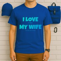 I Love It When My Wife Lets Me Go Fishing Funny DadS Saying Funny Gift T-Shirt
