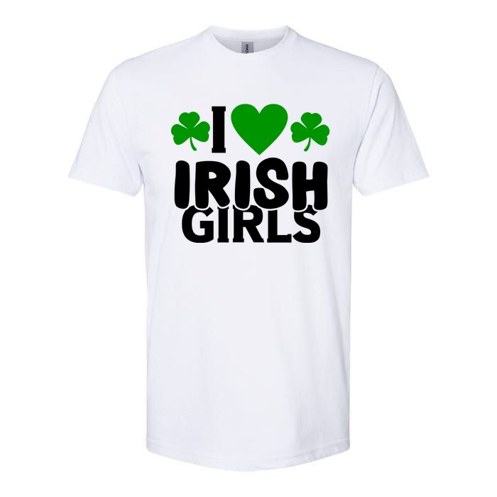 I Love Irish Girls Softstyle CVC T-Shirt