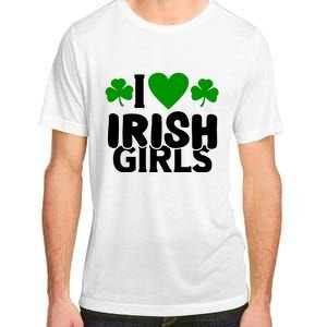 I Love Irish Girls Adult ChromaSoft Performance T-Shirt