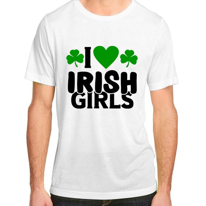 I Love Irish Girls Adult ChromaSoft Performance T-Shirt