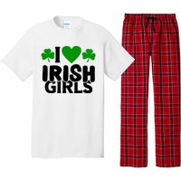 I Love Irish Girls Pajama Set