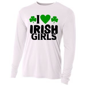 I Love Irish Girls Cooling Performance Long Sleeve Crew