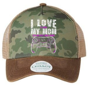 I Love It When My Mom Lets Me Play Video Games Gamer Gift Legacy Tie Dye Trucker Hat