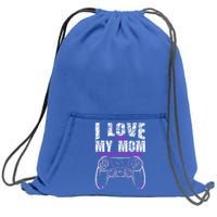 I Love It When My Mom Lets Me Play Video Games Gamer Gift Sweatshirt Cinch Pack Bag