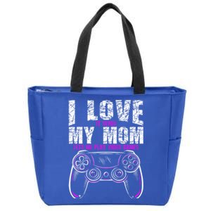 I Love It When My Mom Lets Me Play Video Games Gamer Gift Zip Tote Bag