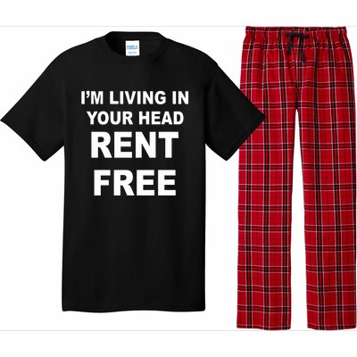 IM Living In Your Head Rent Free Pajama Set