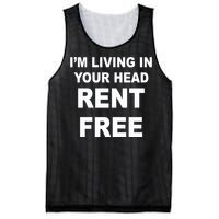 IM Living In Your Head Rent Free Mesh Reversible Basketball Jersey Tank