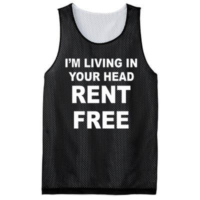 IM Living In Your Head Rent Free Mesh Reversible Basketball Jersey Tank