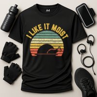 I Like It Moist Retro Funny Thanksgiving Performance Shirt