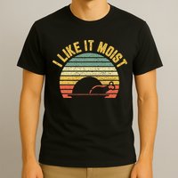 I Like It Moist Retro Funny Thanksgiving T-Shirt