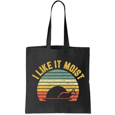 I Like It Moist Retro Funny Thanksgiving Bag