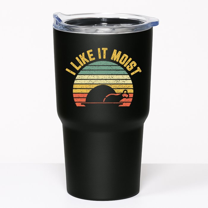 I Like It Moist Retro Funny Thanksgiving Tumbler