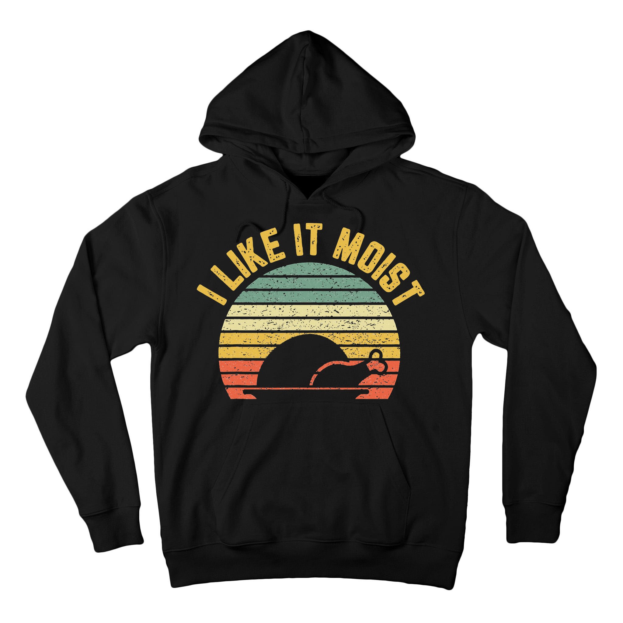 I Like It Moist Retro Funny Thanksgiving Tall Hoodie