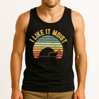 I Like It Moist Retro Funny Thanksgiving Tank Top