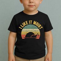 I Like It Moist Retro Funny Thanksgiving Toddler T-Shirt