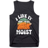 I Like It Moist, Funny Thanksgiving Costume Turkey Leg Day Tank Top