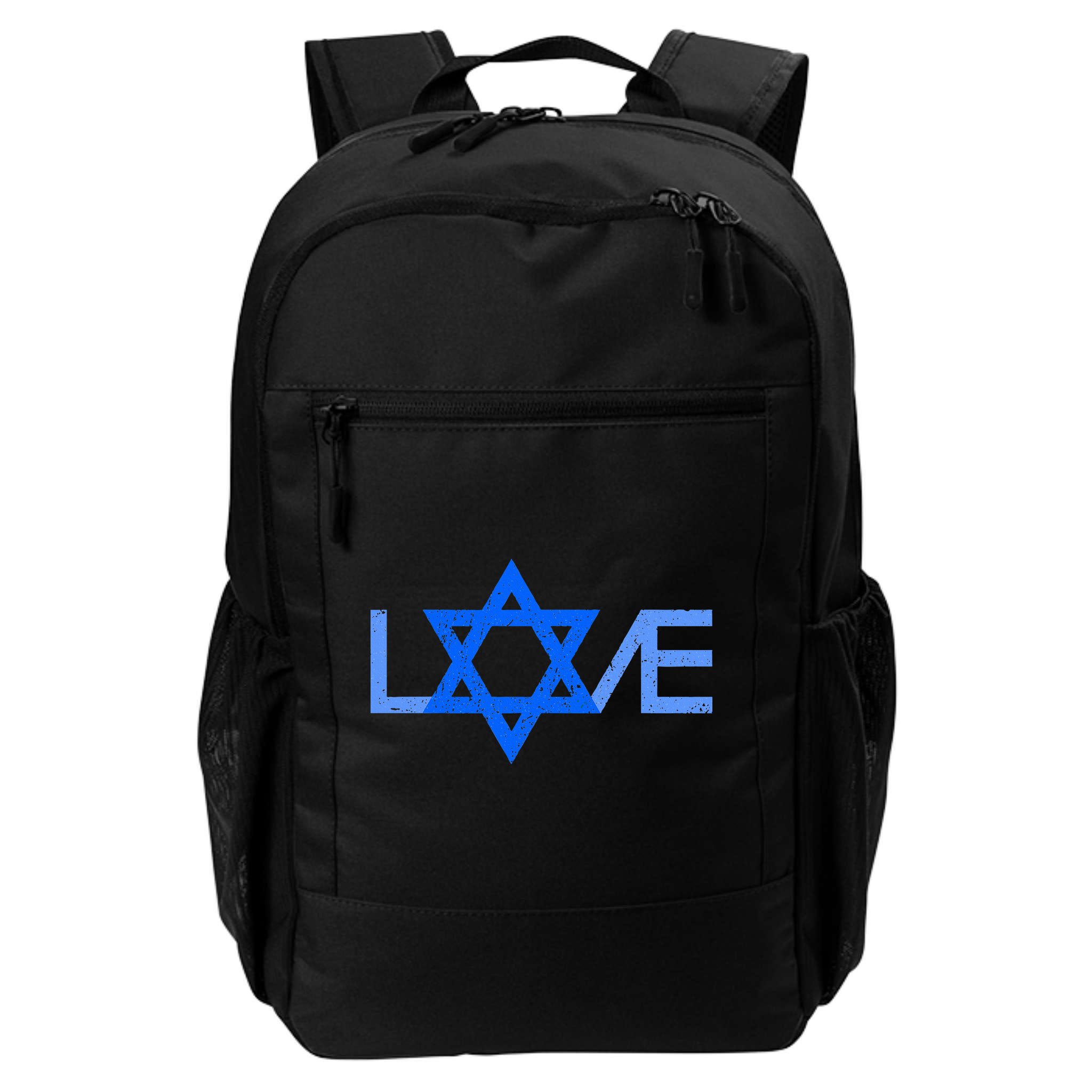 I Love Israel Jewish Star Of David Gift For Jew Friend Backpack