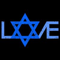 I Love Israel Jewish Star Of David Gift For Jew Friend Visor