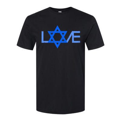 I Love Israel Jewish Star Of David Gift For Jew Friend Softstyle® CVC T-Shirt