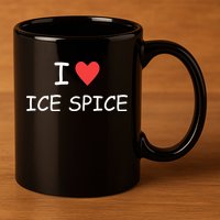 I Love Ice Spice 11oz C Handle Ceramic Mug