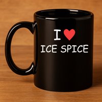 I Love Ice Spice 11oz C Handle Ceramic Mug