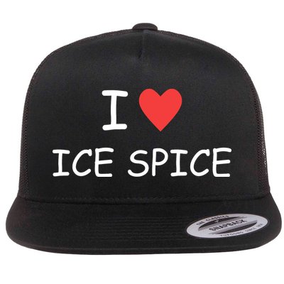 I Love Ice Spice Flatbill Hat