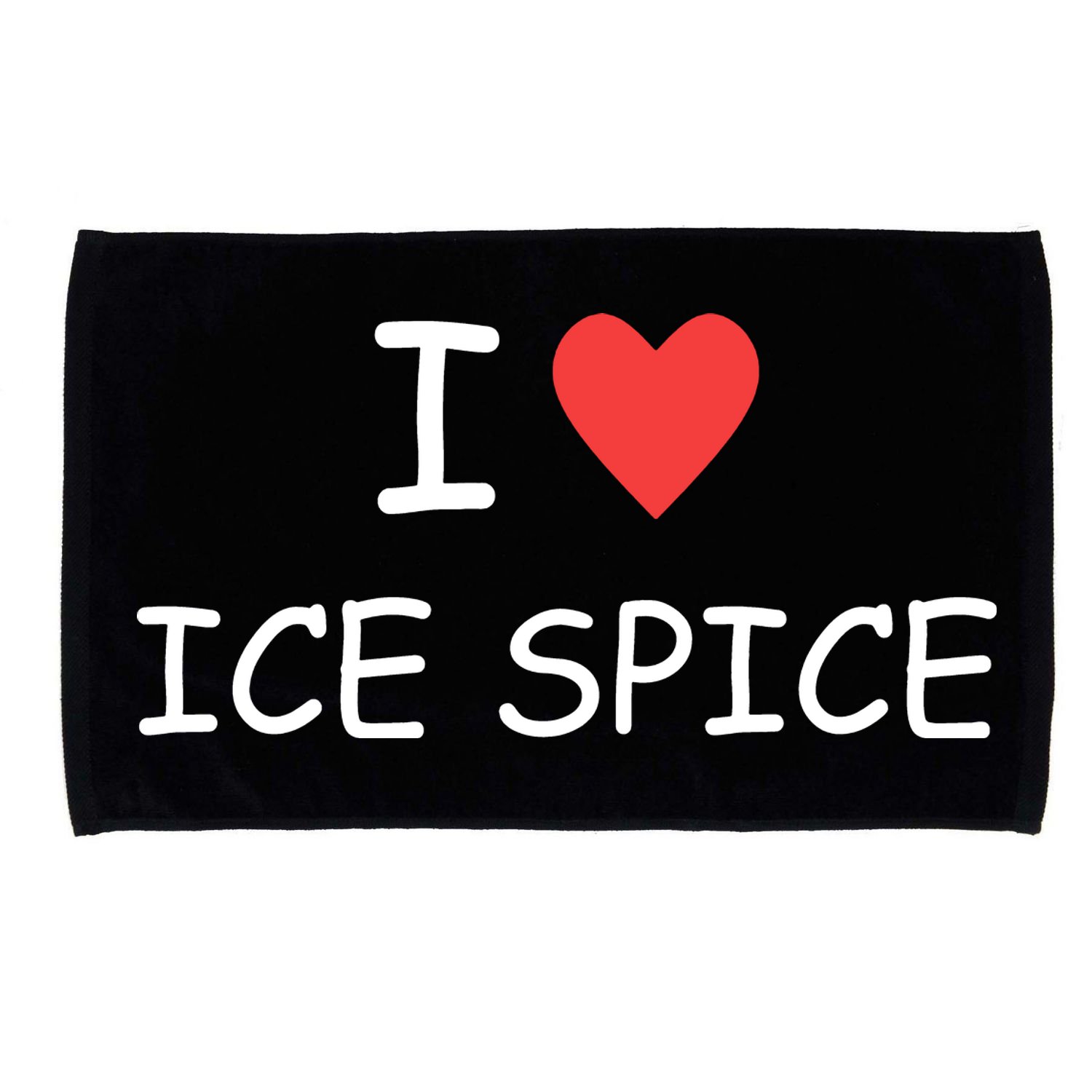 I Love Ice Spice Microfiber Hand Towel
