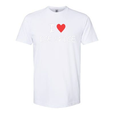 I Love Ice Spice Softstyle® CVC T-Shirt