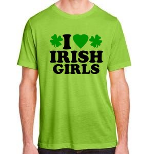 I Love Irish Patrick's Day Adult ChromaSoft Performance T-Shirt