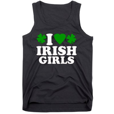 I Love Irish Patrick's Day Tank Top