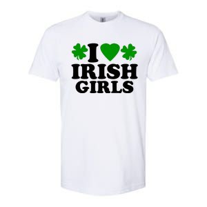 I Love Irish Patrick's Day Softstyle CVC T-Shirt