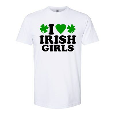 I Love Irish Patrick's Day Softstyle® CVC T-Shirt