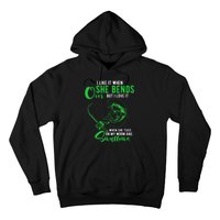 I Like It When She Bends Over Funny Fishing Humor Hoodie