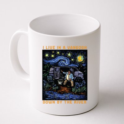 I Live In A Vangogh Downby The River Coffee Mug