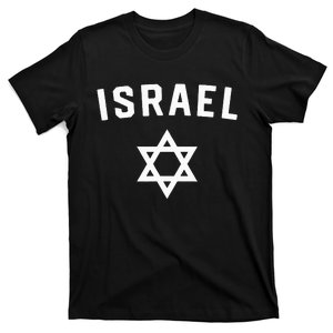 I Love Israel Minimalist Israeli Flag T-Shirt