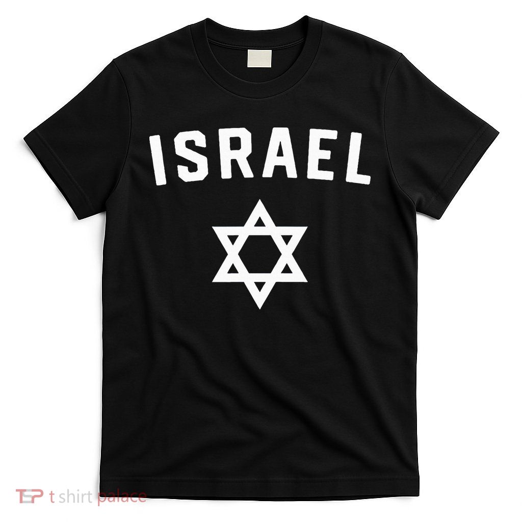 I Love Israel Minimalist Israeli Flag T-Shirt
