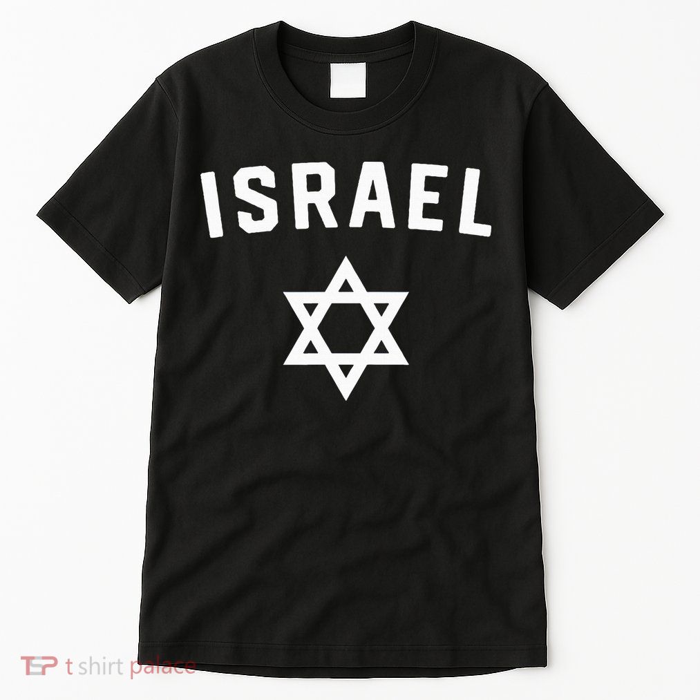 I Love Israel Minimalist Israeli Flag Tall T-Shirt