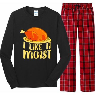 I Like It Moist Gift Long Sleeve Pajama Set