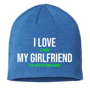 I Love It When My Friend Lets Me Play Video Games Meaningful Gift Sustainable Beanie