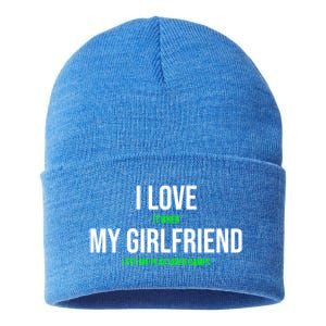 I Love It When My Friend Lets Me Play Video Games Meaningful Gift Sustainable Knit Beanie