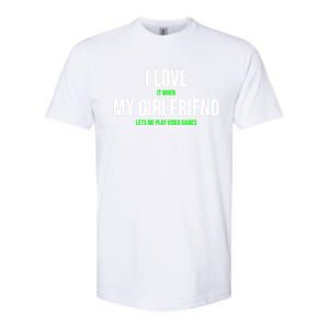 I Love It When My Friend Lets Me Play Video Games Meaningful Gift Softstyle CVC T-Shirt