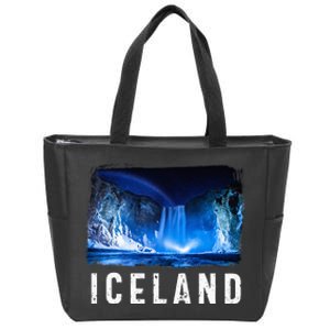 Iceland Lover Iceland Tourist Visiting Iceland Zip Tote Bag