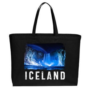 Iceland Lover Iceland Tourist Visiting Iceland Cotton Canvas Jumbo Tote