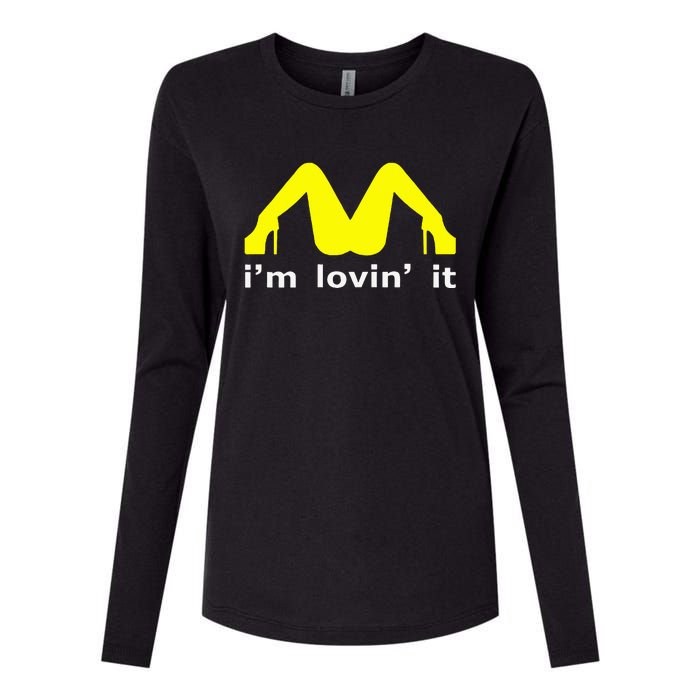 IM Lovin It Man Woman Funny Gift 600 Womens Cotton Relaxed Long Sleeve T-Shirt